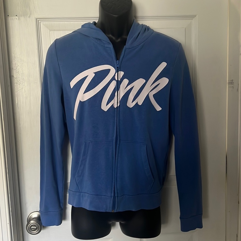PINK tip up sweatshirt
